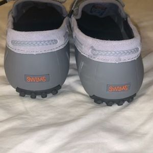 Swims Mens Gray Loafers Size 8.5